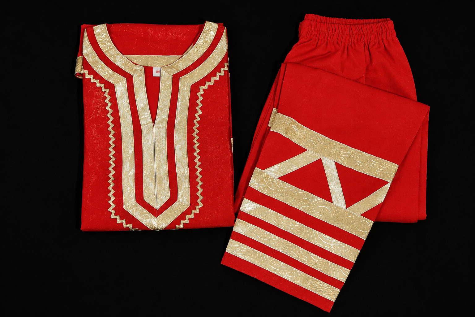 Chanderi silk with Traditional Gota-Patti Co-ord Set