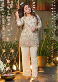Heavy Crepe Silk Kurta and Pant Set with Beautiful Embroidery Work